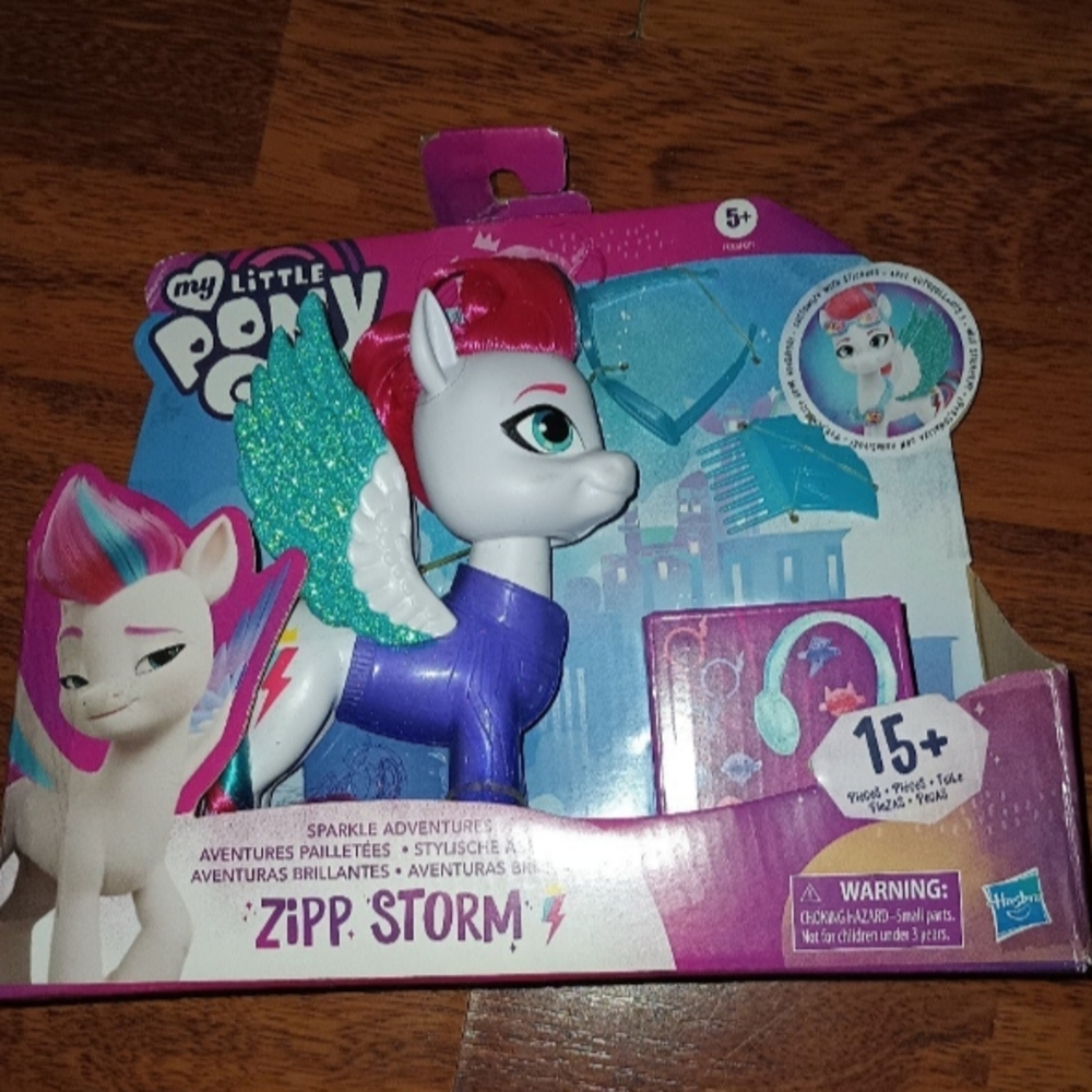 My Little Pony Zipp Storm Toy - Blue and White